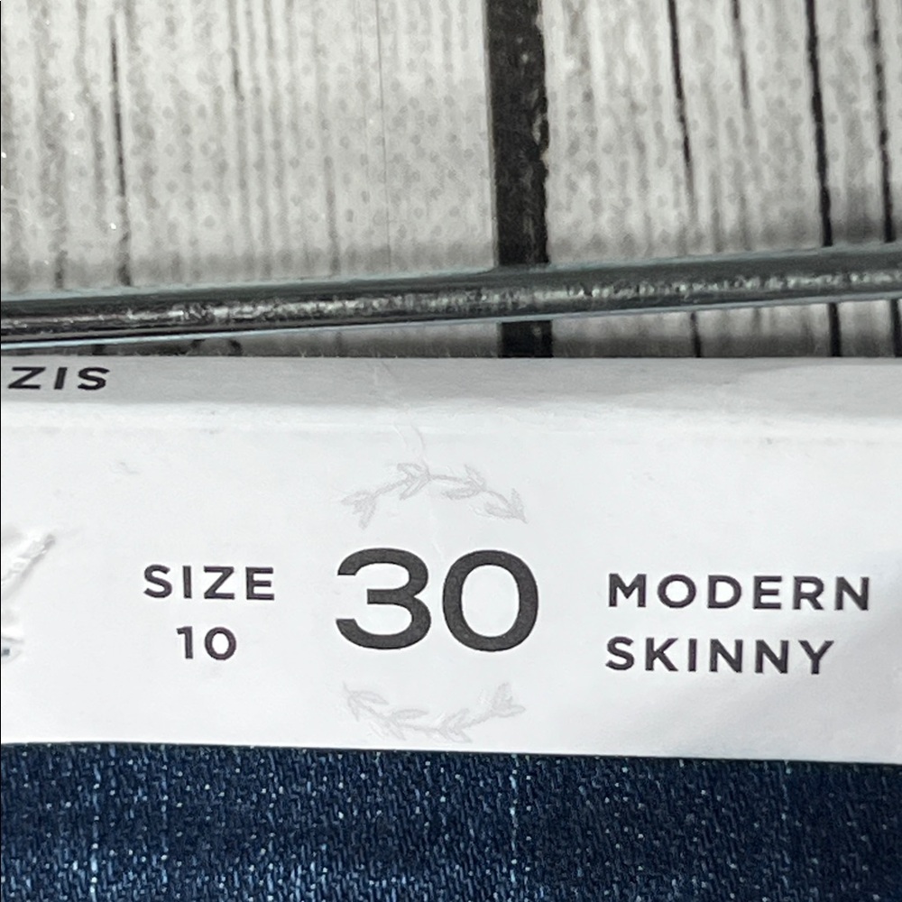 Loft modern skinny jeans size 10 - Picture 4 of 13